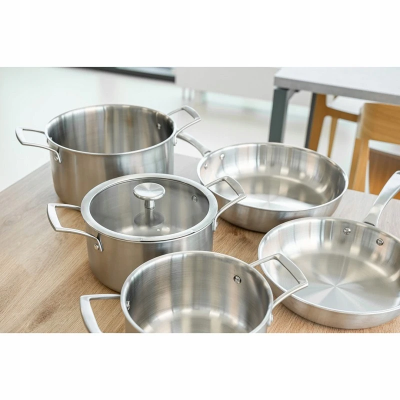 PUODAS + DANGAS NERŪDŽIASIS PLIENAS REMOSKA PROXIMA 24 CM 5 L