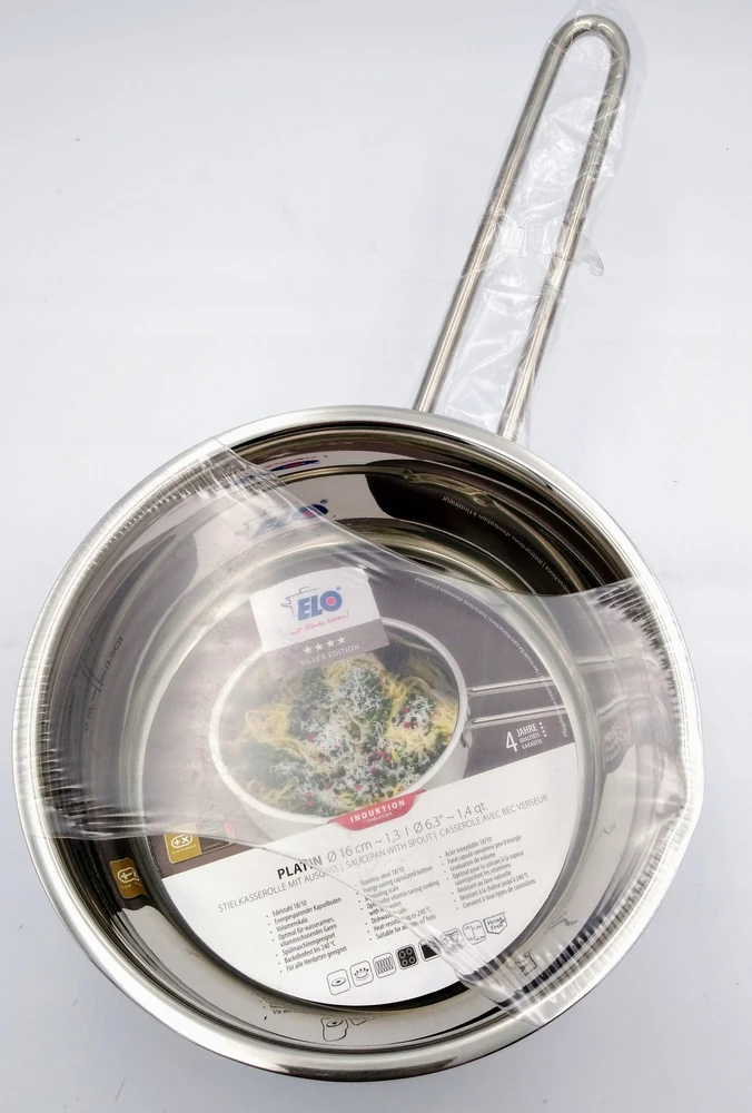 Puodas ELO Platin 1,3 l 16 cm NERŪDijantis PLIENAS