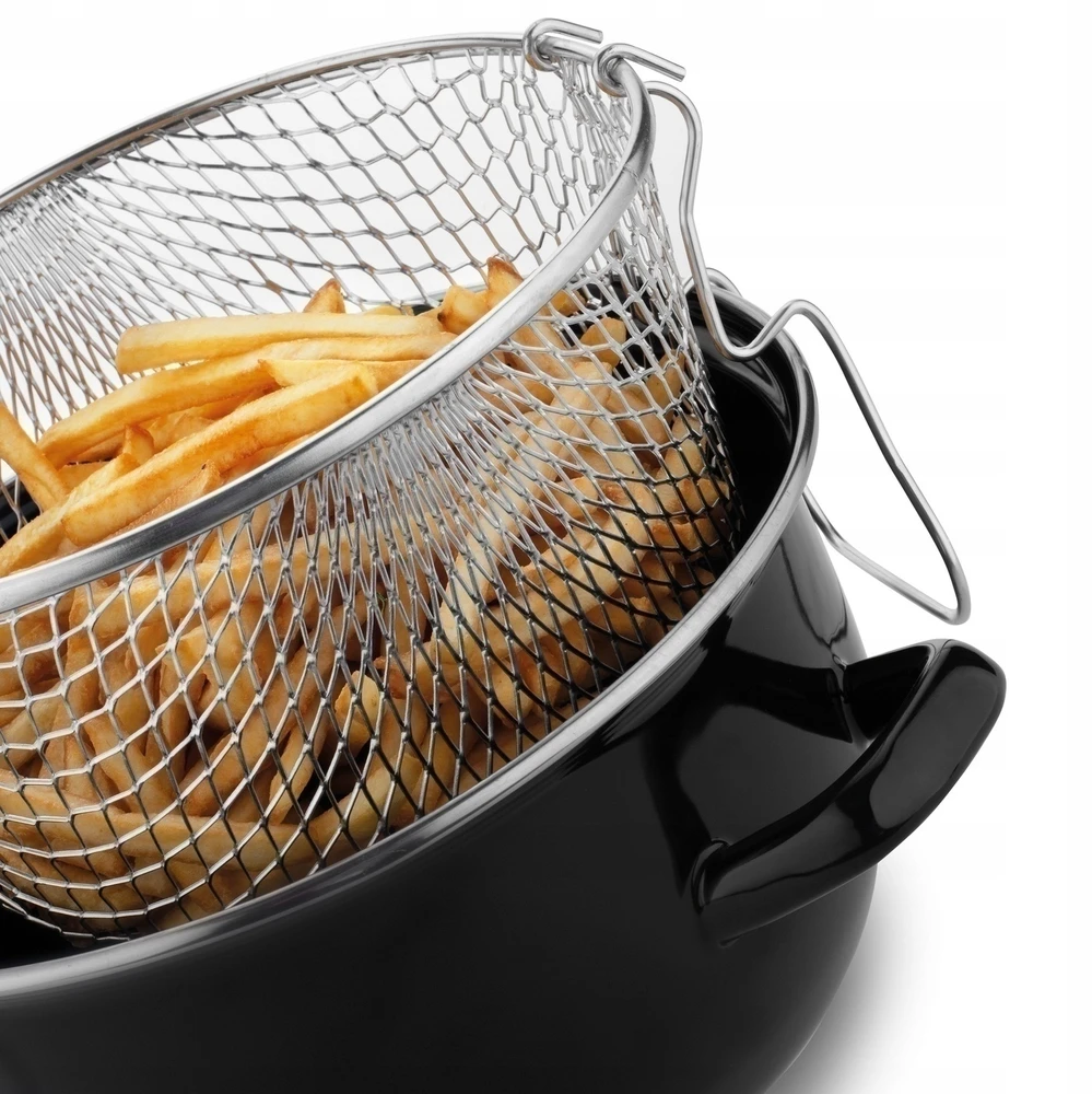 Puodas FRIES FRIES su emaliniu koštuku kepti su dangteliu, 3,2 l
