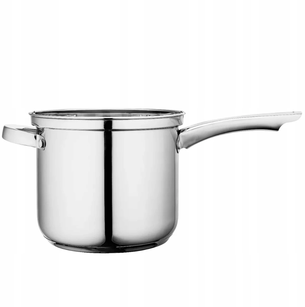 Puodas FRIES, grynuoliams, makaronams + sietelis, Altom Design Fabio garintuvas, 3,6 l