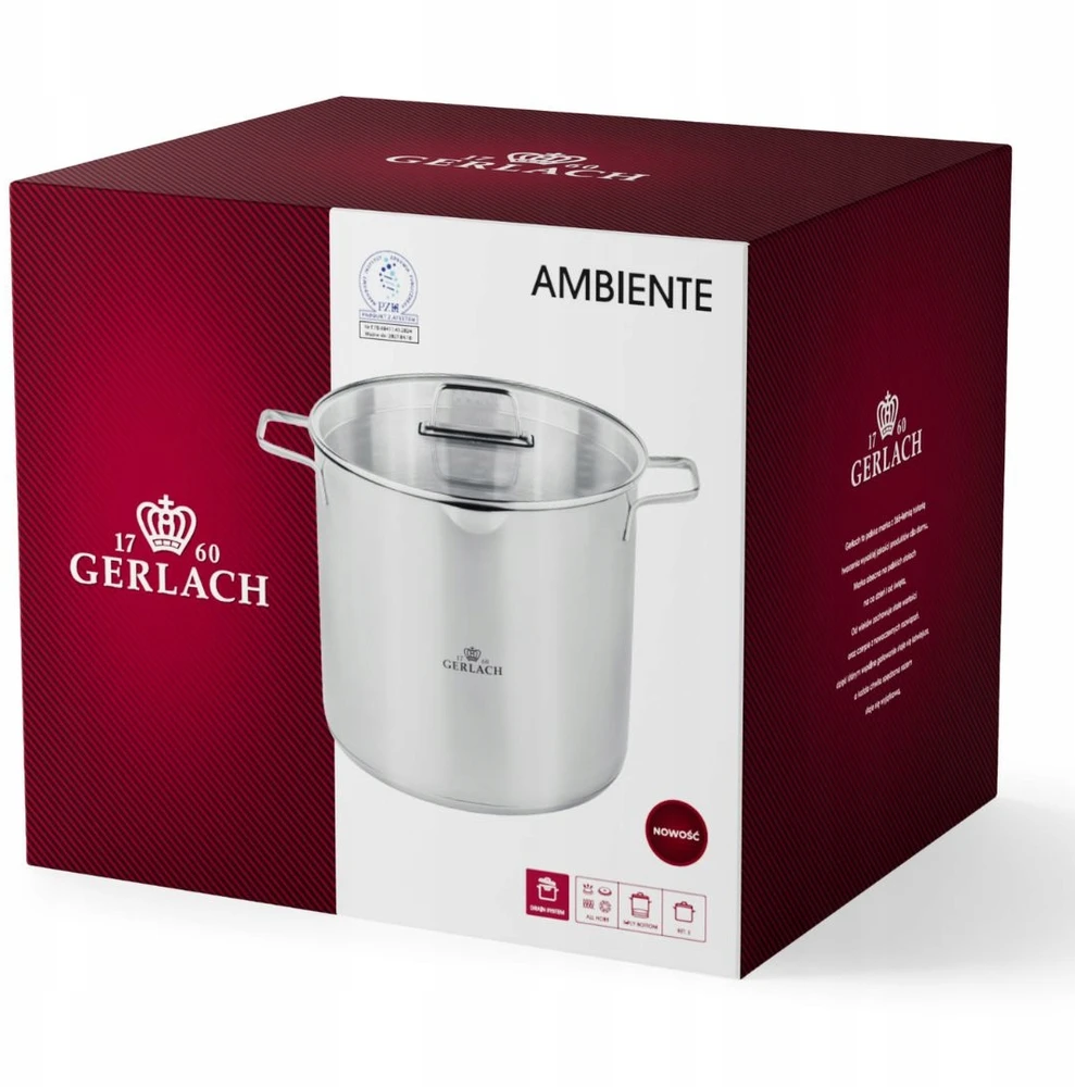 Puodas Gerlach AMBIENTE 15L
