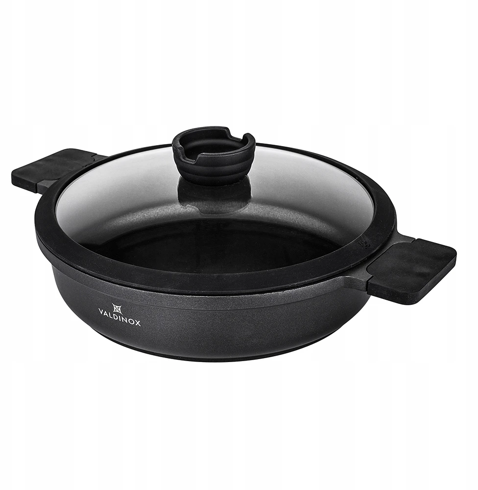 Valdinox Expert puodas 28 cm su dangčiu 3,5 l