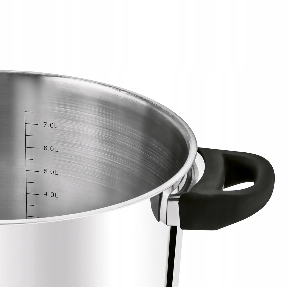 PUODAS INDUKCINIS Aukštas plieno DIDELIS ĮTEMPIMAS Starke Pro Sante 8.5L 24cm