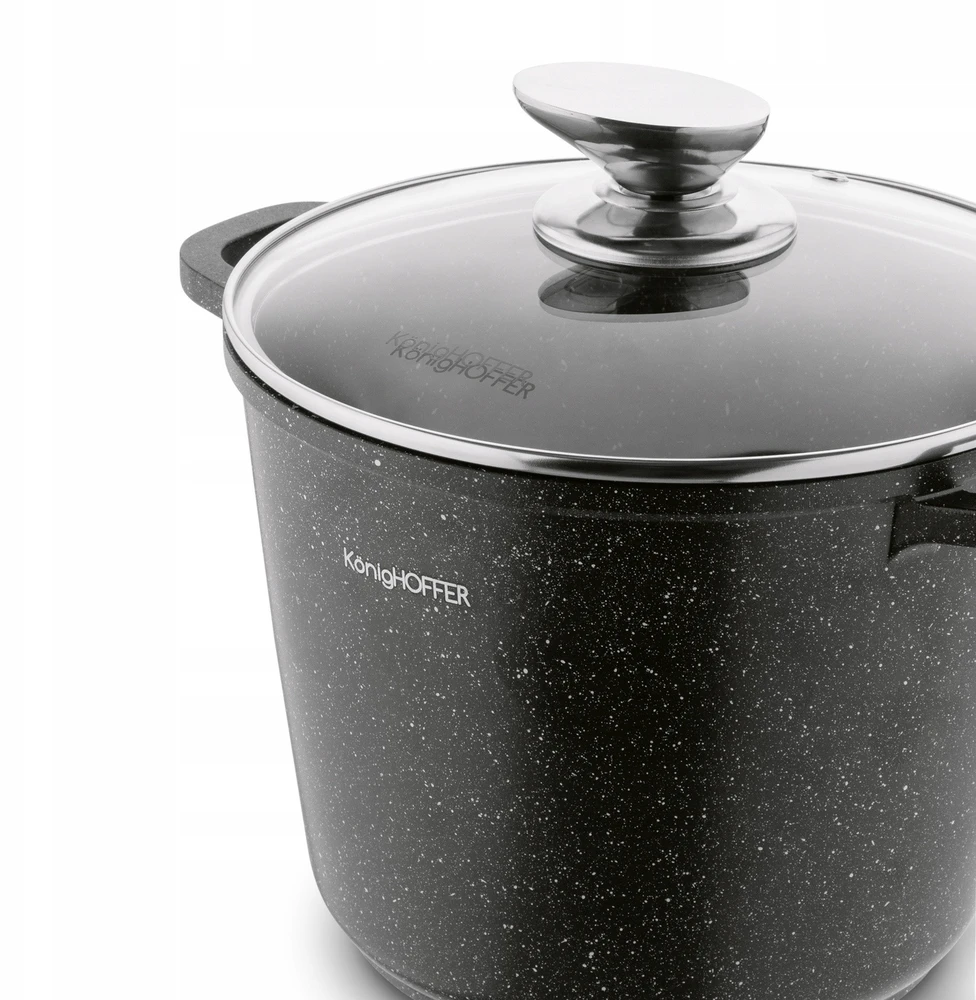 PUODAS Indukcinis Didelis HIGH 2x dangtis DANGAS Konighoffer Pollo 4L