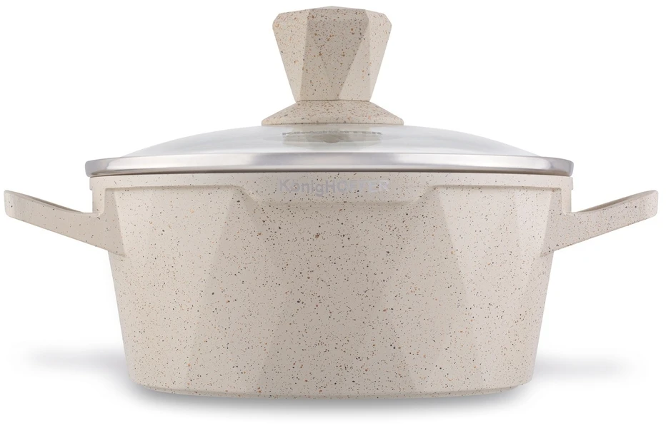 PUODAS Indukcinis su dangteliu, NELIPAUS Konighoffer Corte 2,3 l 20cm