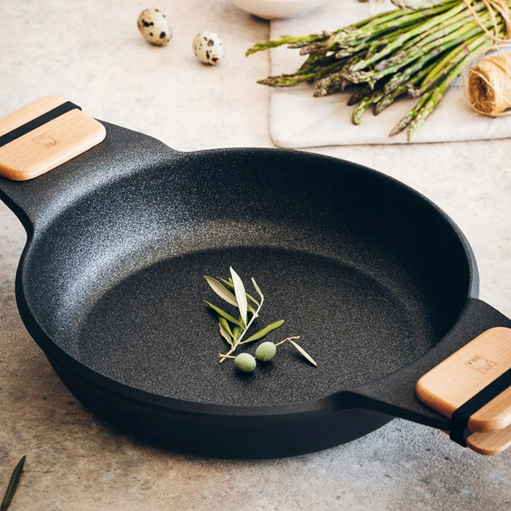 Puodas Isogona Market 5 L 32 cm aliuminio Juodas dujoms ir indukcijai