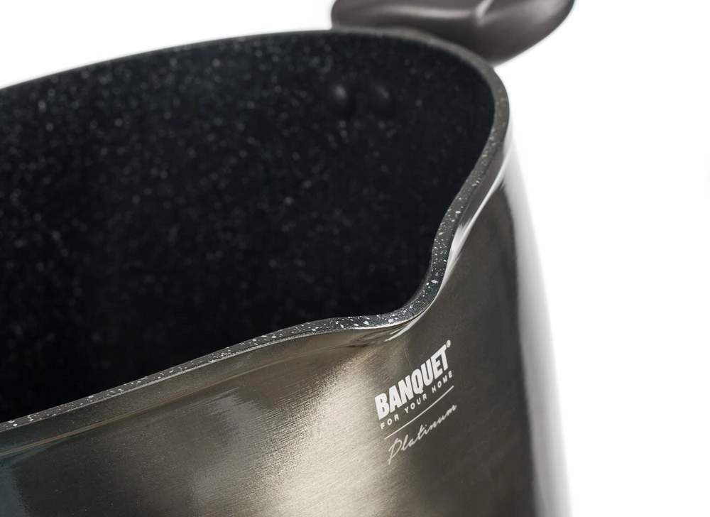 Puodas makaronams, bulvėms, vakarienei virti, METALINĖ PLATINA, 24cm, 6,2L
