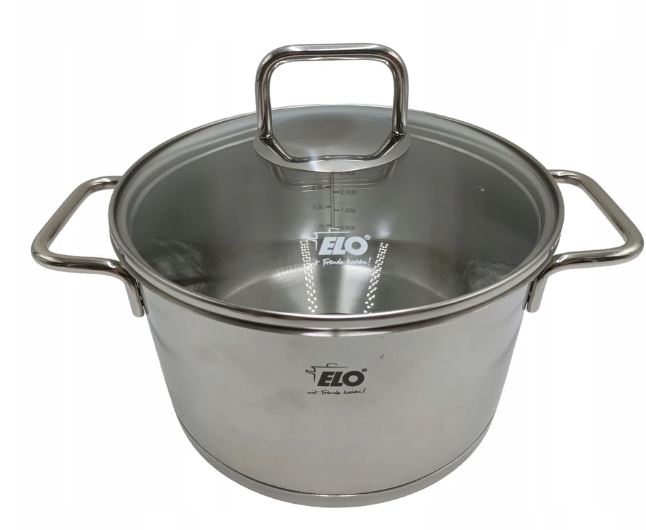 Puodas NIERDZEWNY GALANT MEGA JAKOŚĆ niemieckiej marki ELO 20CM 3,4L 5505