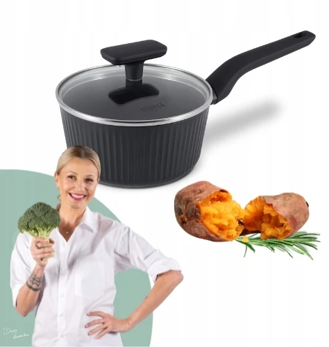 Puodas STUTSA VARMA 1,3 l, dangtis 16 cm, neprideganti danga