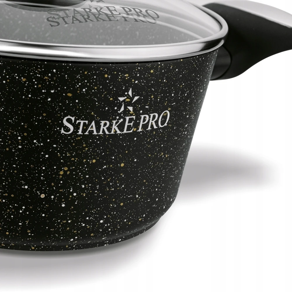 PUODAS su DANČIO indukcija Aliuminio dujos Starke Pro Strappo Marble 1,2 l
