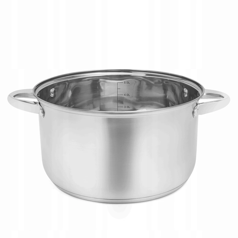 PUODAS su DANČIU plieniniu TRADITIONAL indukcinėmis DUJOS Tadar Cori 24 cm 6 l