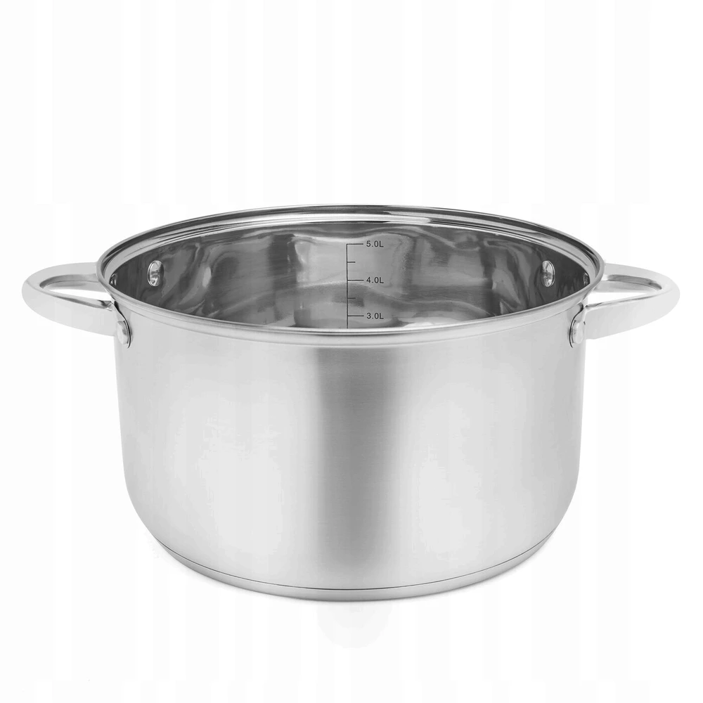PUODAS su DANČIU plieniniu TRADITIONAL indukcinėmis DUJOS Tadar Cori 24 cm 6 l