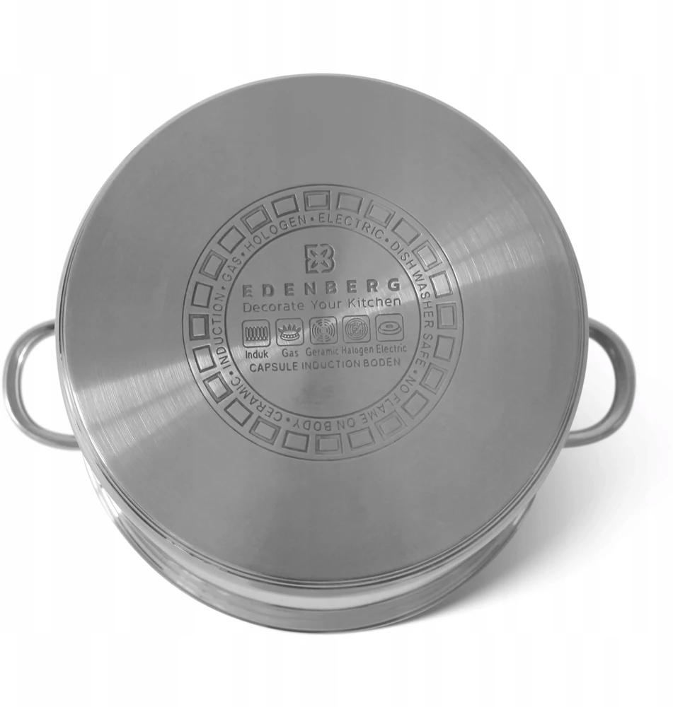 Puodas Su Dangčiu, 10.6l 26cm Edenberg