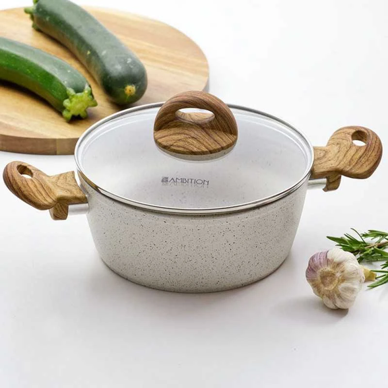 Dajar Puodas su dangčiu D24 cm 4 l NATURE Ambition 34145