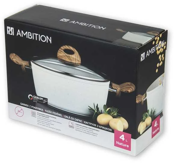 Dajar Puodas su dangčiu D24 cm 4 l NATURE Ambition 34145