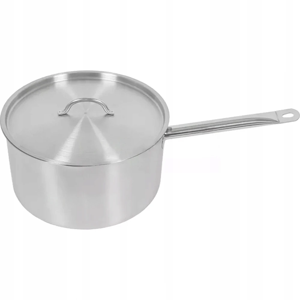 Puodas su dangčiu, indukcinis 9,8 l, nerūdijantis plienas, 28 cm Mega-M