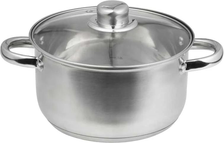 Puodas su dangčiu Santo Domotti Ø20cm/3.1L visų tipų viryklėms