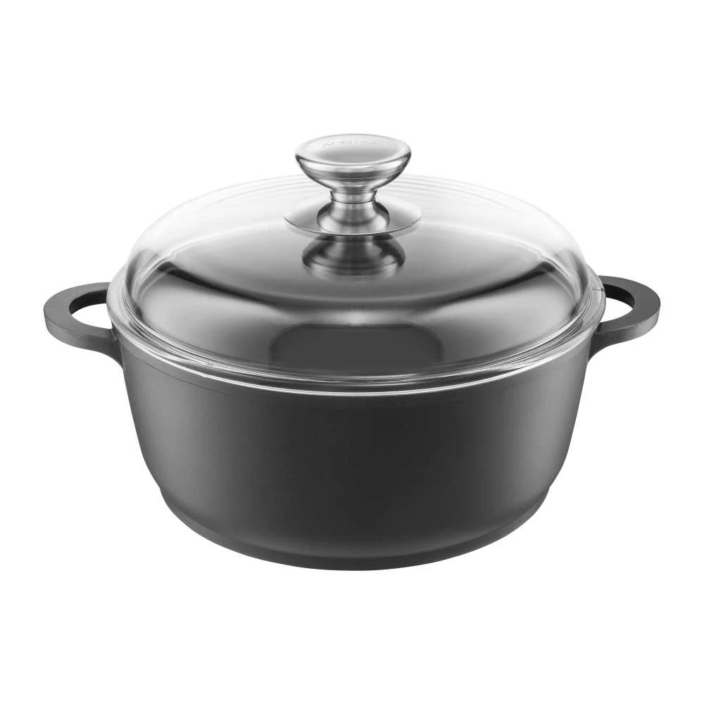 Puodas su dangčiu Taurus Ambition Ø24cm/4.5L visiems paviršiams