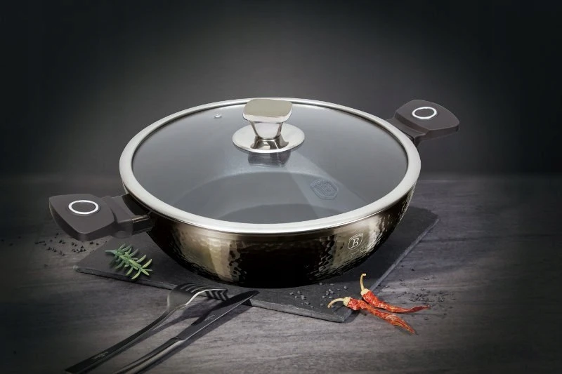 Puodas su dangteliu 28cm Berlinger Haus BH-6577 Primal Gloss