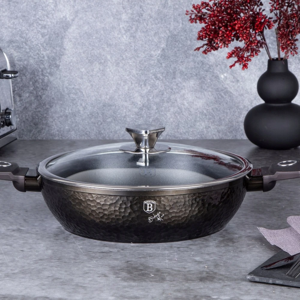 Puodas su dangteliu 28cm Berlinger Haus BH-6577 Primal Gloss