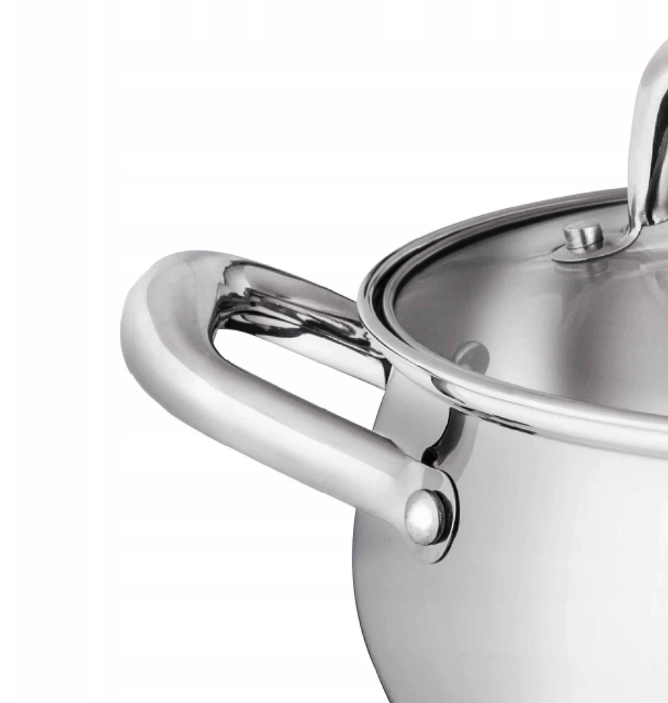 Puodas su dangteliu Dujų indukcinis Lamart SHAPE LT1158 1,8L nerūdijantis plienas