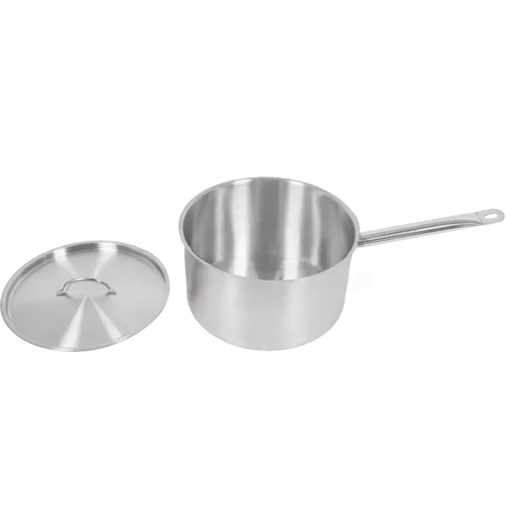 Puodas su dangteliu, indukcinis 8L, nerūdijantis plienas, 26 cm Mega-M