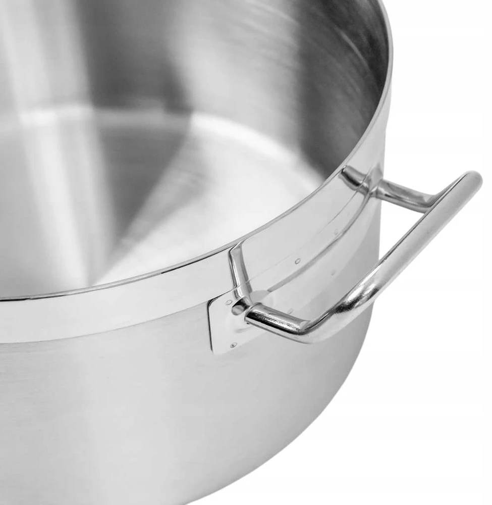 Puodas su dangteliu, indukcinis 8L, nerūdijantis plienas, 26cm Mega-M PRO