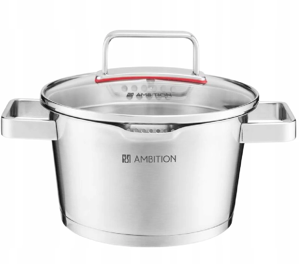 PUODAS SU dangteliu, PLIENINIS AMBITION SELECTION 18cm 2,2L INDUKCIJA
