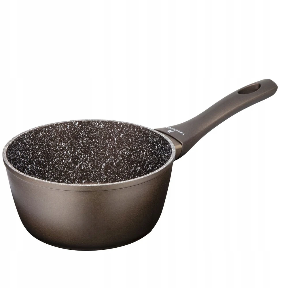 Puodas su rankena, patvari neprideganti danga Valdinox Aurum 1,1 l