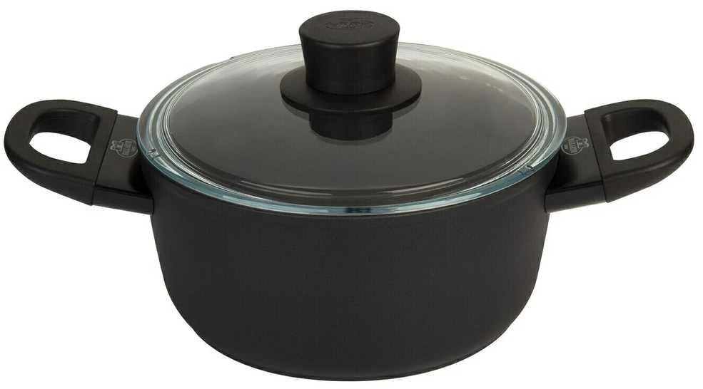 Puodas su stikliniu dangčiu Avola Ballarini Ø24cm/4.75L visiems paviršiams