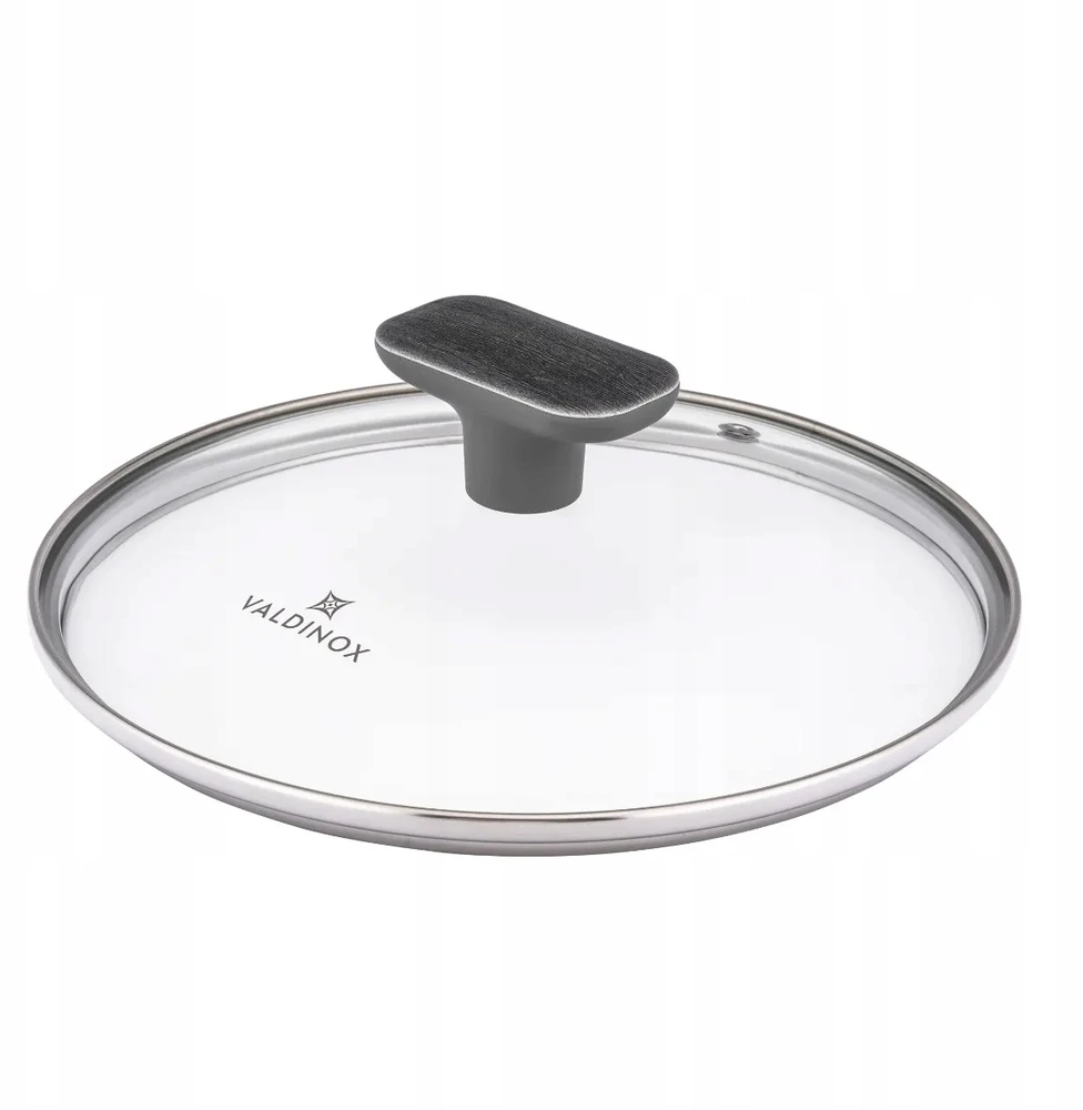 Puodas su stikliniu dangteliu 2,2 l dujų indukcinis Valdinox Modern 20 cm