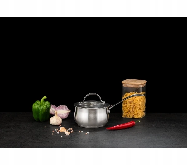 Puodas su stikliniu dangteliu La Bonita LB12GR001 1,2L Classico Induction