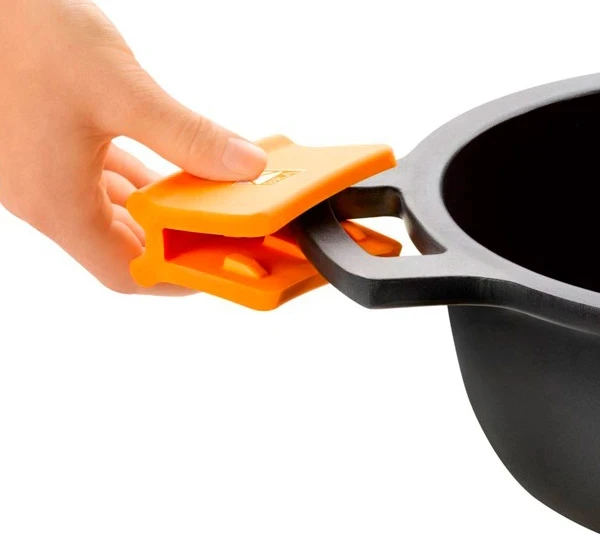 Puodas TRADYCYJNY BRA Puodas 3.1 L 28 cm aluminiowy su dangteliu