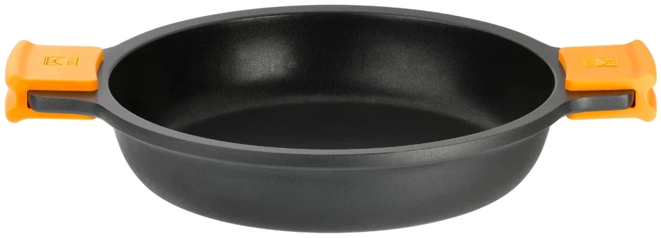Puodas TRADYCYJNY BRA Puodas 3.1 L 28 cm aluminiowy su dangteliu
