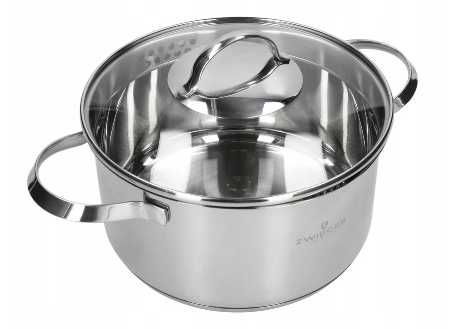 Puodas ZWIEGER VERON 3,9 l su dangčiu 22 cm / nerūdijantis plienas