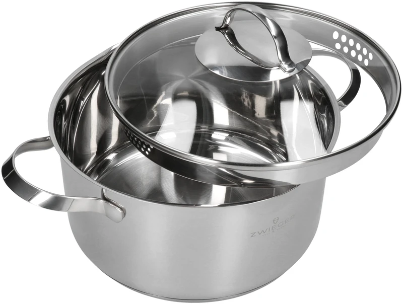 Puodas ZWIEGER VERON 5,6 l su dangteliu 24 cm / nerūdijantis plienas