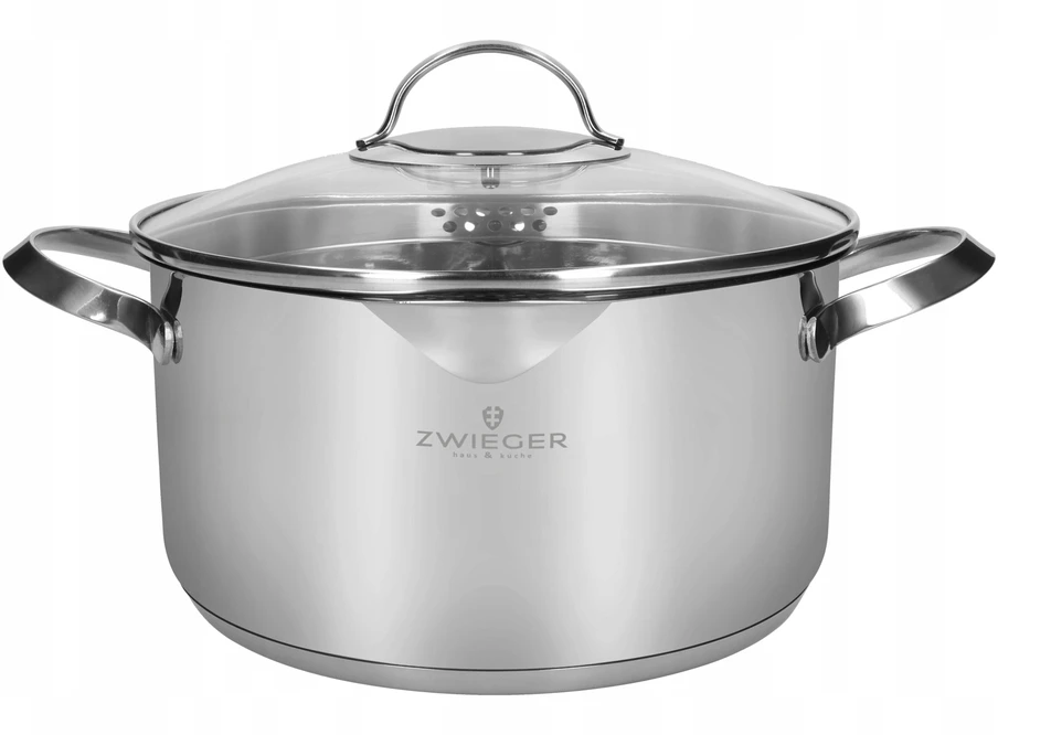 Puodas ZWIEGER VERON 5,6 l su dangteliu 24 cm / nerūdijantis plienas