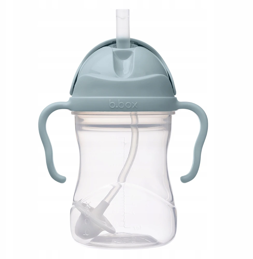 Puodelis mokantis gerti vaikui - 3in1 rinkinys, 240 ml, Ocean b.box