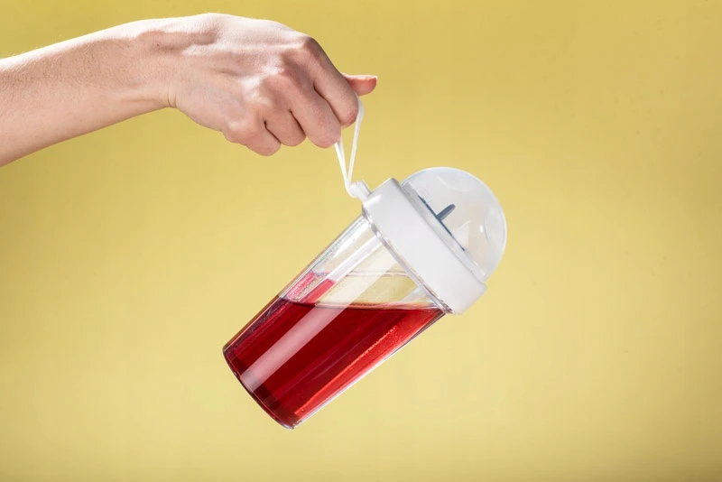 Puodelis su dviem kameromis DUI 420 ml