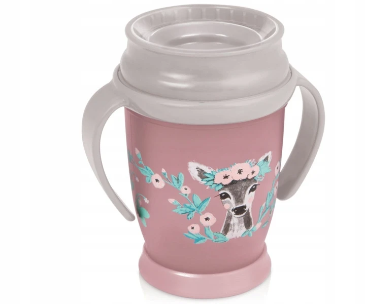 LOVI puodelis su rankenėlėmis 360 WILD SOUL GIRL, 250 ml, 1/604new