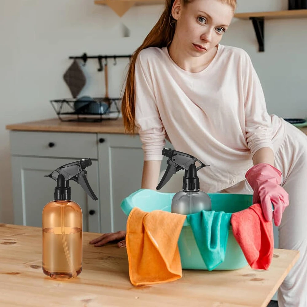 PURKŠKAMIEJI BUTELAI 3 Vnt. 500 ML PLASTIKINIS DALYTUVO PURŠKTUKAS