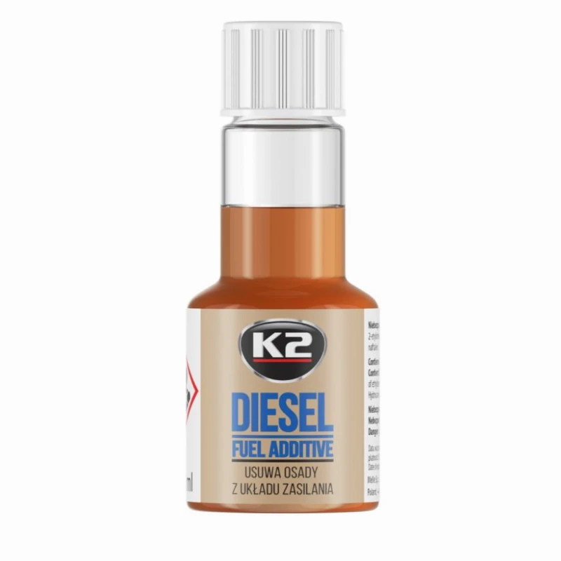 K2 Diesel purkštukų ir kuro sistemos valiklis, 50 ml