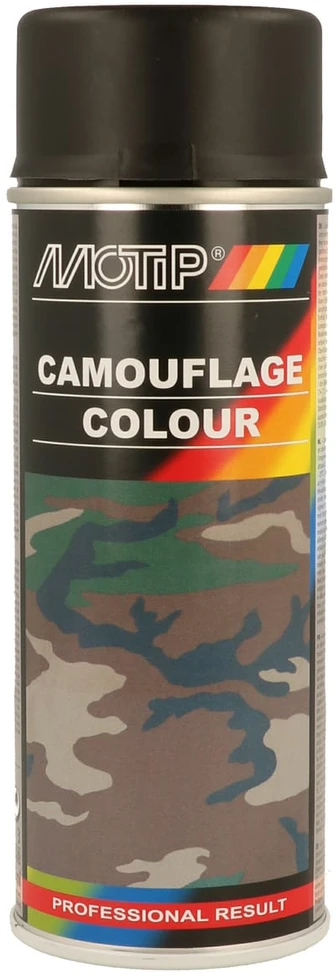 Purškiami dažai MOTIP Camouflage RAL 6031 žalias 400ml, Motip