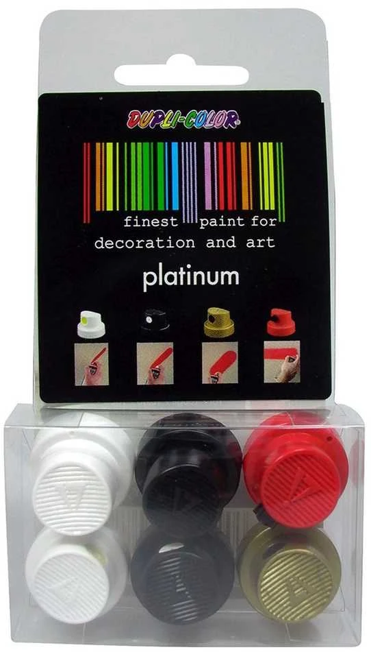 Dupli Color purškiamų dažų purkštukų komplektas