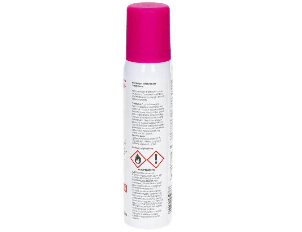 Purškiklis nuo uodų, erkių ir dygliuočių vaikams nuo 3 metų, veikia 5 valandas VACO KIDS 100 ml