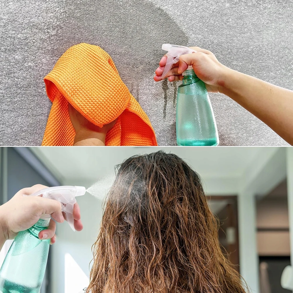 PURŠKIMO BUTELAS 500 ml MĖLYNAS REGULIUOJAMAS PAKARTOTINĖS PURŠKŠTUKAS