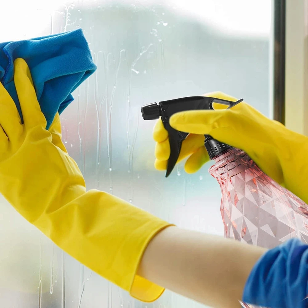 PURŠKIMO BUTELĖS 2 Vnt. 500 ml REGULIUOJAMI DŪMAI ROŽINĖ ERGONOMIKA