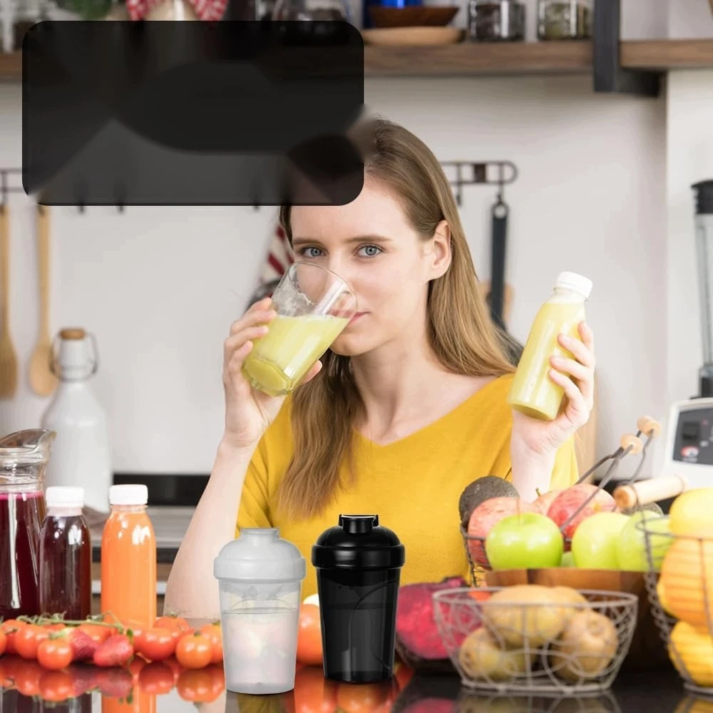 PURTYTOJAS 500 ml 2 BALTYMŲ BUTELIŲ RINKINYS SANTRAUKIAS PP KOŠTUMAS BE BPA
