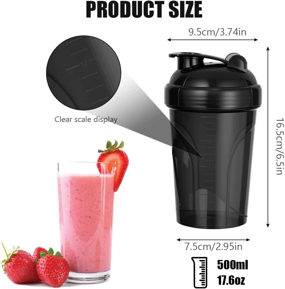 PURTYTOJAS 500 ml 2 BALTYMŲ BUTELIŲ RINKINYS SANTRAUKIAS PP KOŠTUMAS BE BPA