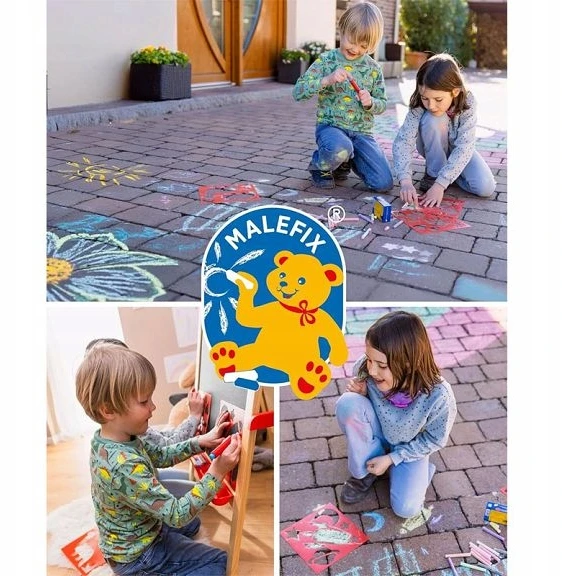 Pustefix Malefix - Kreda chodnikowa su szablonami Rinkinys Przygoda 20008